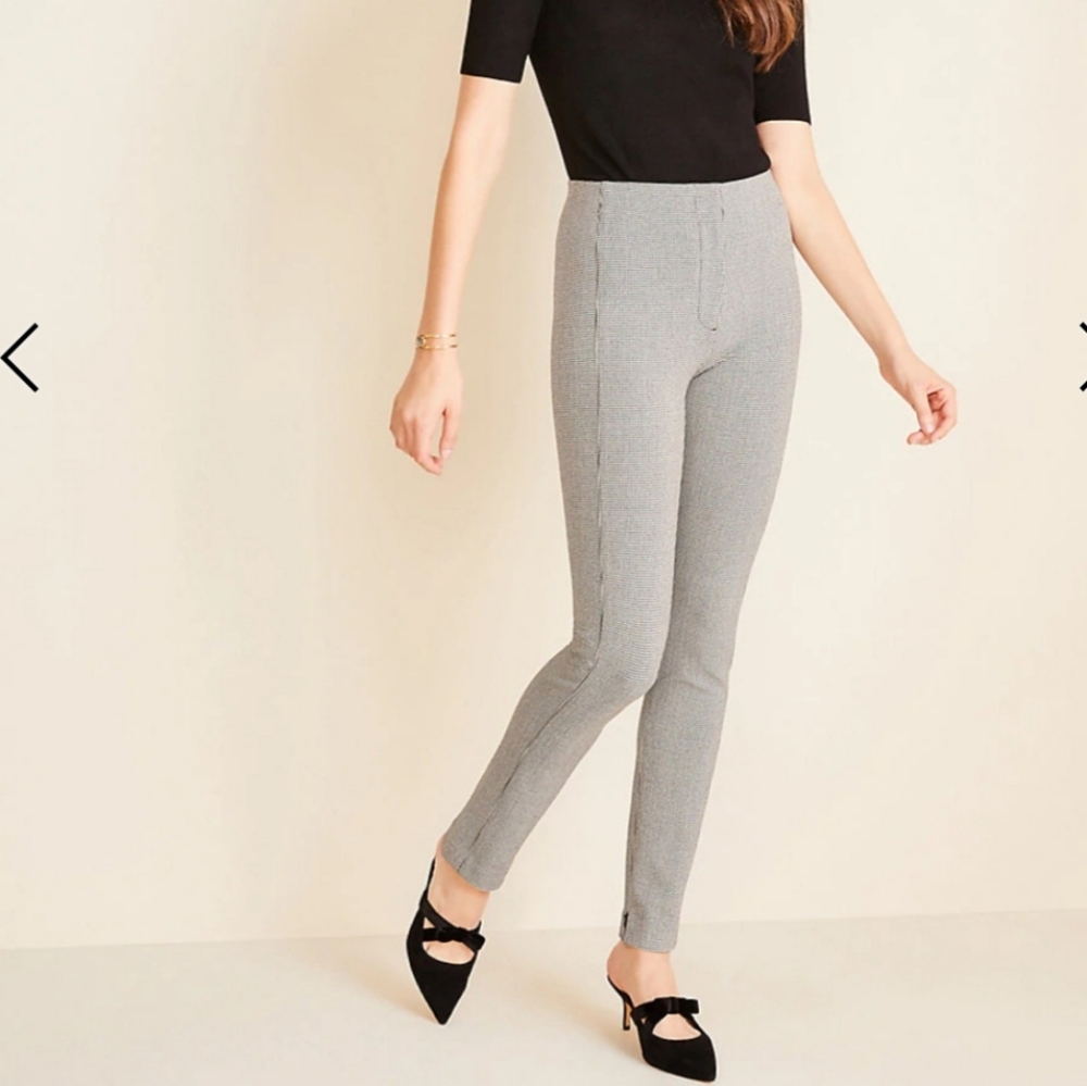 Ann Taylor The Audrey pant in Houndstooth